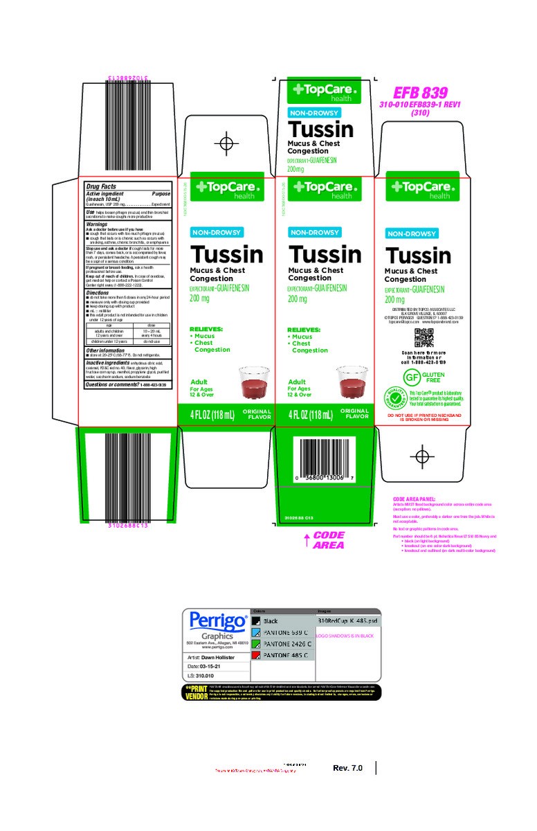 slide 9 of 17, TopCare Health 200 Mg Adult Original Flavor Tussin 4 oz, 4 fl oz