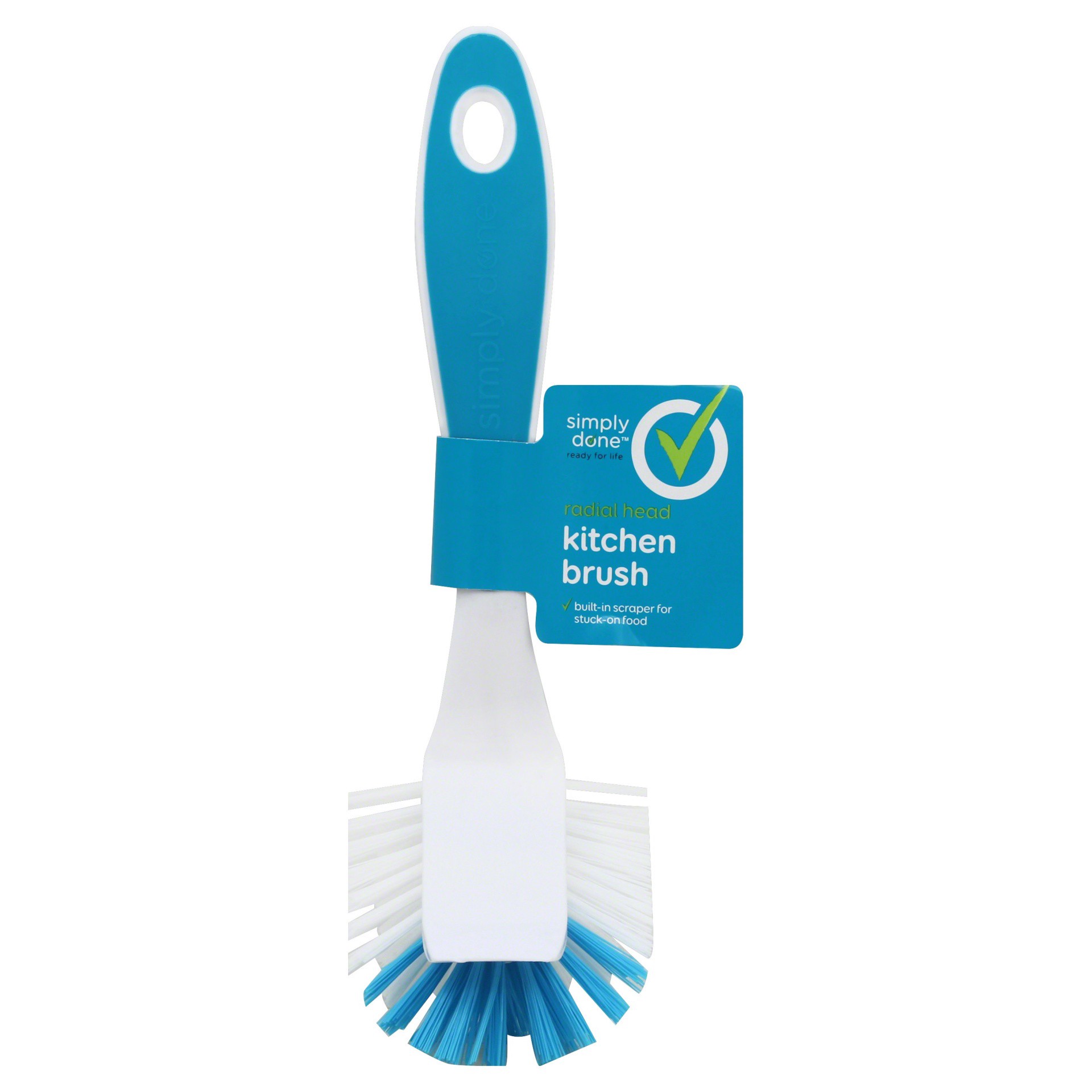 slide 1 of 8, Simply Done Deluxe Kitchen Brush, 1 ct