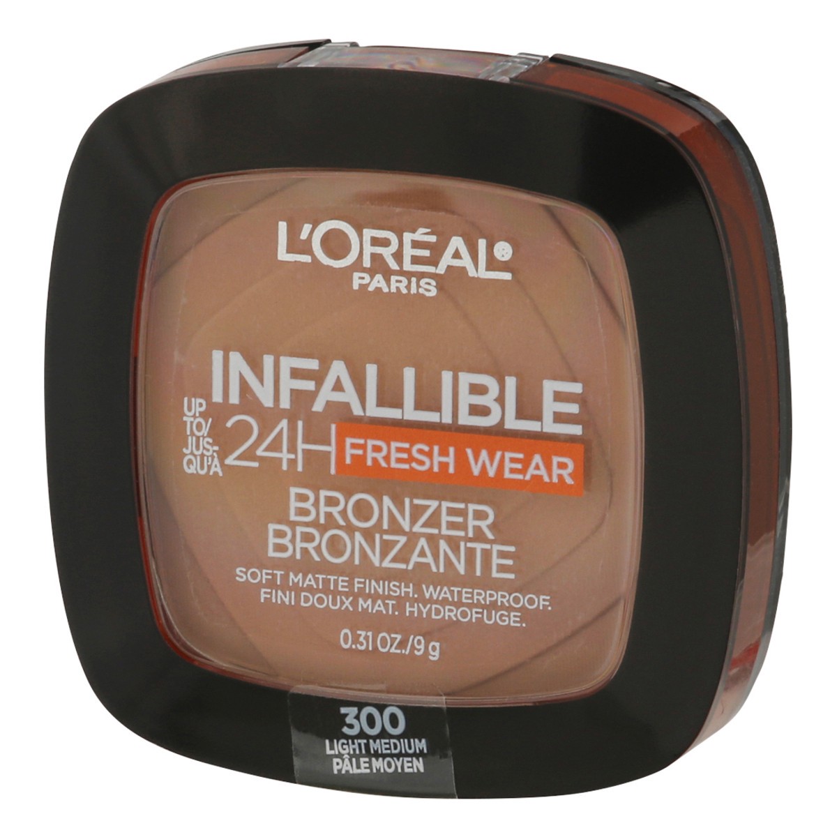 slide 4 of 9, L'Oréal Infallible Bronzer Light Med, 0.31 oz