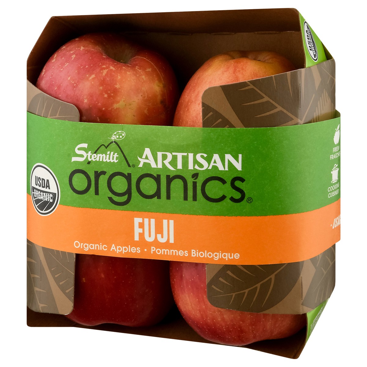 slide 7 of 14, Stemilt Organic Fuji Apples 1 ea, 1 ct