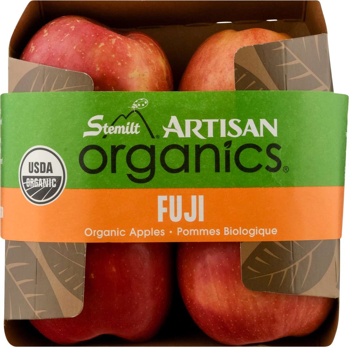 slide 2 of 14, Stemilt Organic Fuji Apples 1 ea, 1 ct