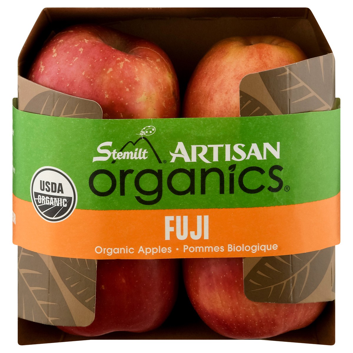 slide 1 of 14, Stemilt Organic Fuji Apples 1 ea, 1 ct