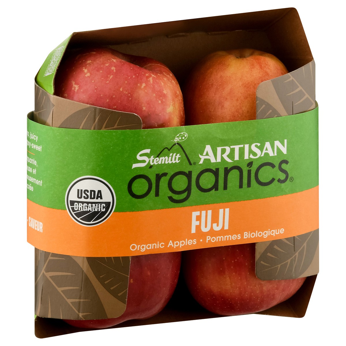 slide 4 of 14, Stemilt Organic Fuji Apples 1 ea, 1 ct