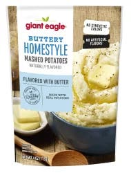 Giant Eagle Mashed Potatoes, Buttery Homestyle