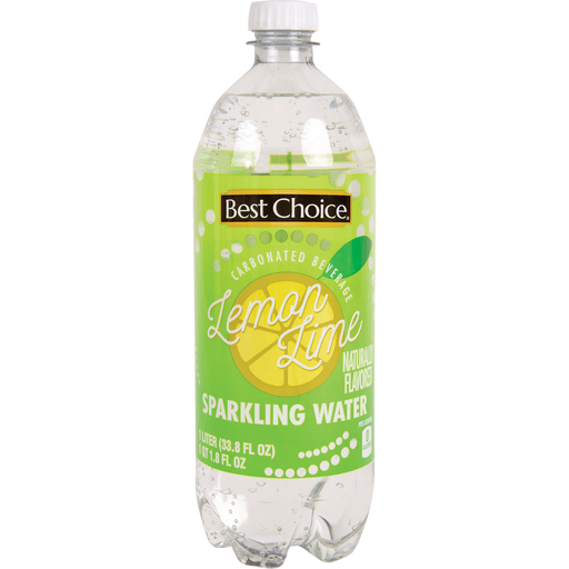 slide 1 of 1, Best Choice Lemon Lime Sparkling Water, 1 l