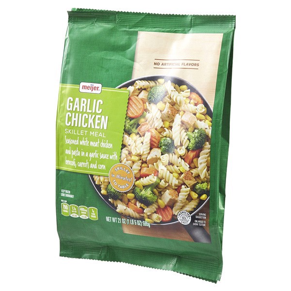 slide 24 of 25, Meijer Garlic Chicken Skillet Meal, 21 oz