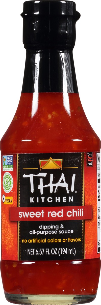 slide 6 of 7, Thai Kitchen Gluten Free Sweet Red Chili Dipping Sauce, 6.57 fl oz, 6.57 fl oz