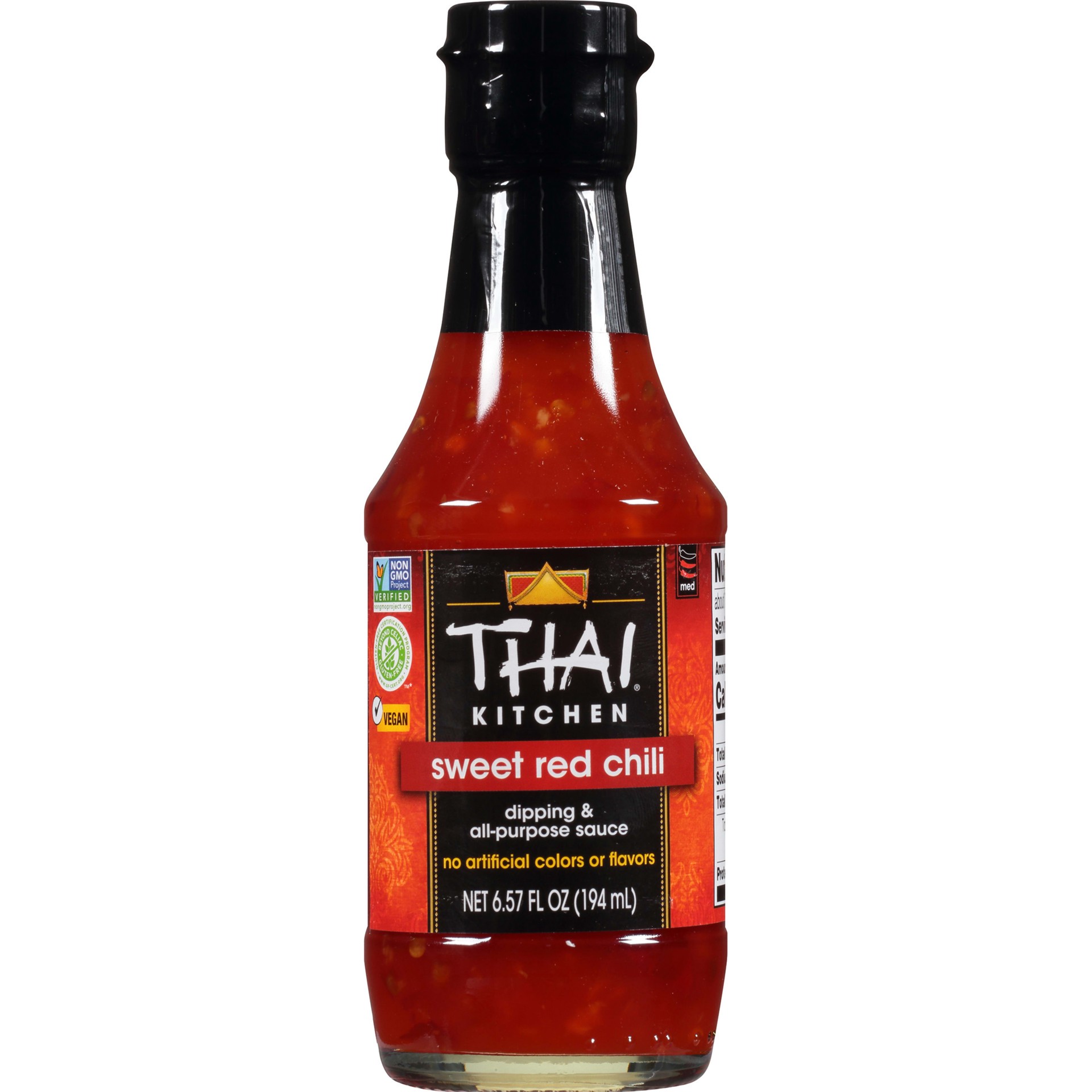 slide 1 of 7, Thai Kitchen Gluten Free Sweet Red Chili Dipping Sauce, 6.57 fl oz, 6.57 fl oz