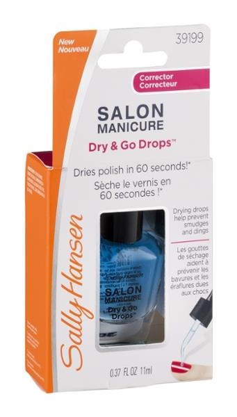 slide 1 of 5, Sally Hansen Complete Salon Manicure Dry and Go Drops, 0.37 oz