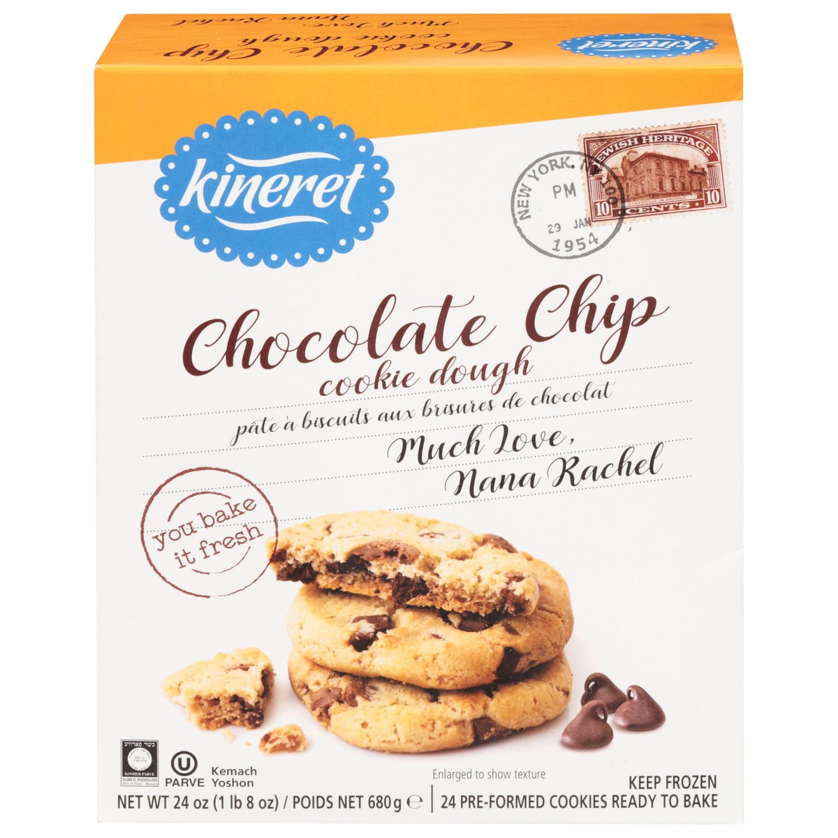 slide 14 of 14, Kineret Chocolate Chip Cookie Dough - 24 ct, 24 ct