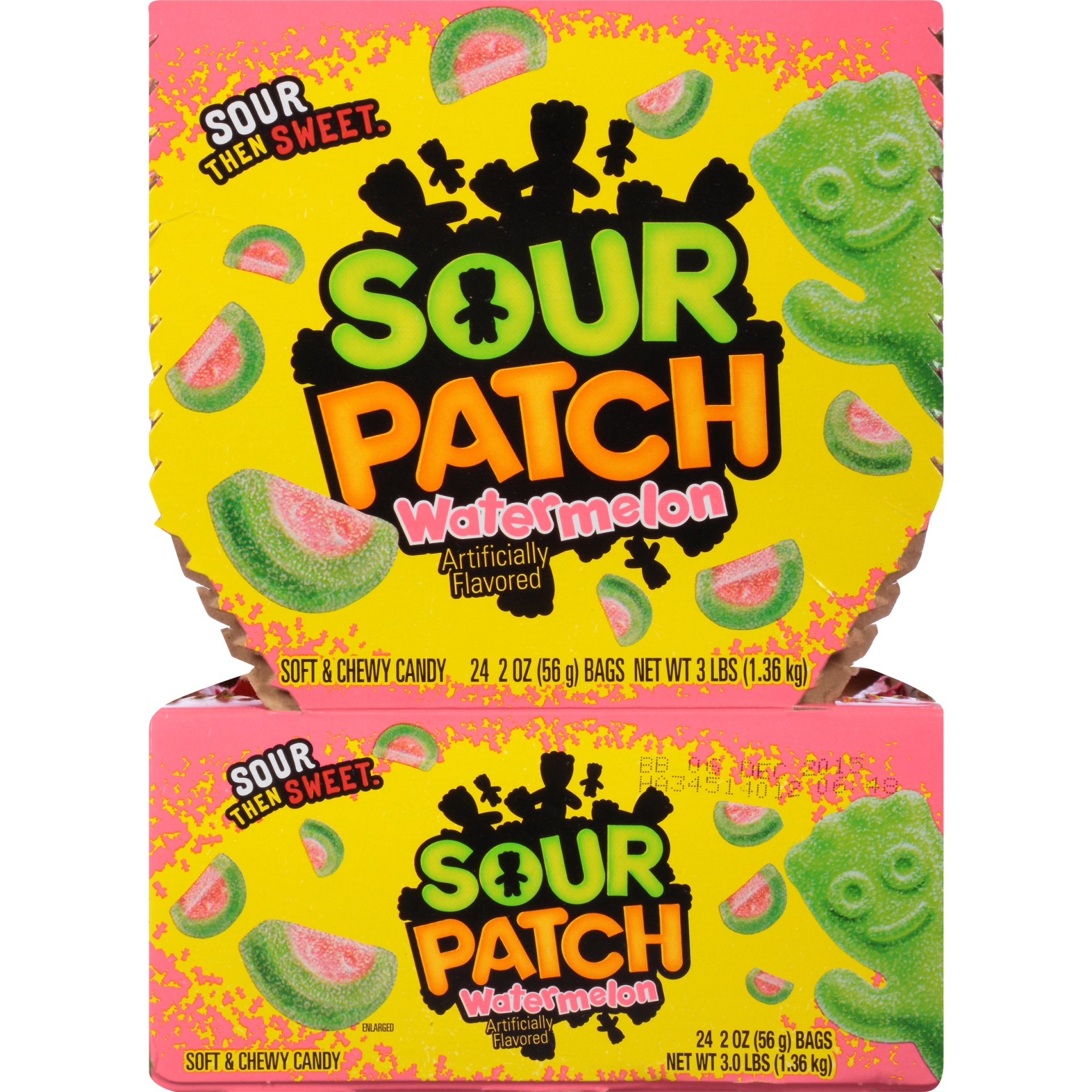 slide 6 of 8, Sour Patch Kids Watermelon Soft & Chewy Candy, 2 oz