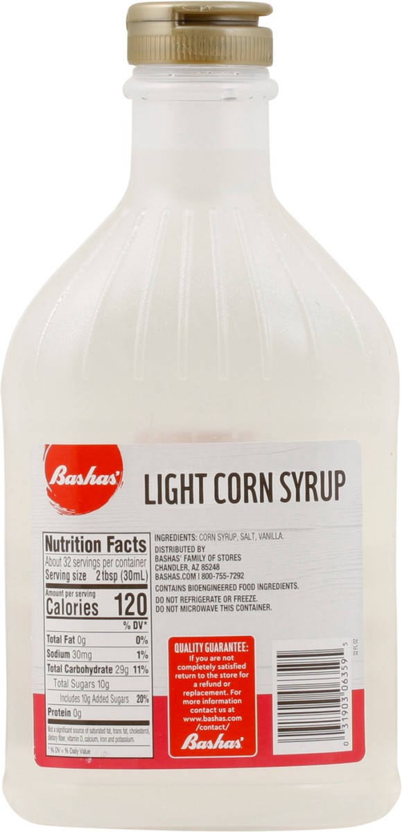 slide 4 of 13, Bashas Corn Syrup, 32 oz