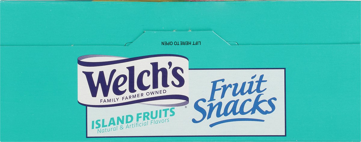 slide 6 of 9, Welch's Fruit Snacks, Island Fruits, 0.9 Ounces, 22 Pouches, 19.8 oz