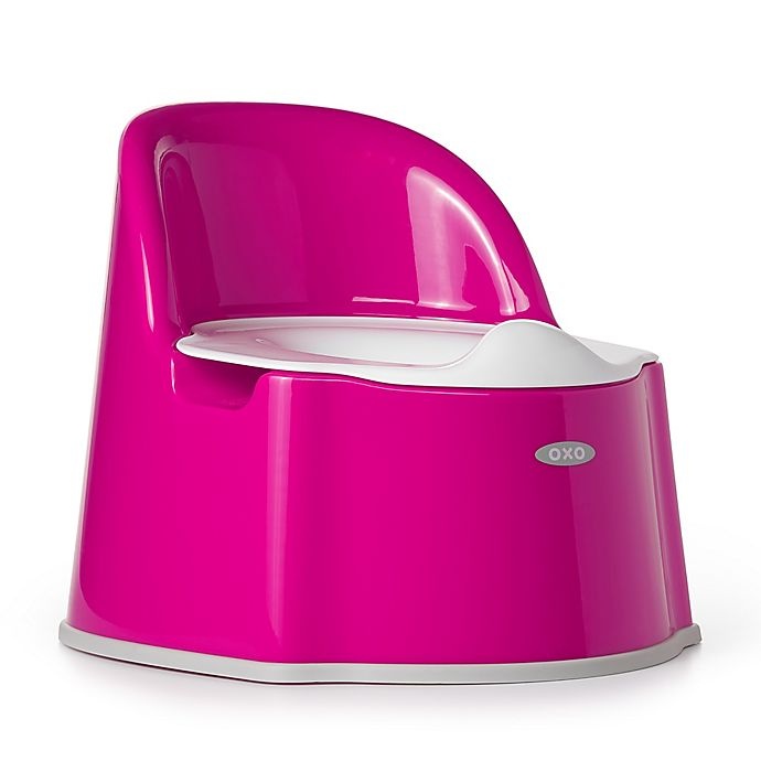 slide 3 of 7, OXO Tot Potty Chair - Pink, 1 ct