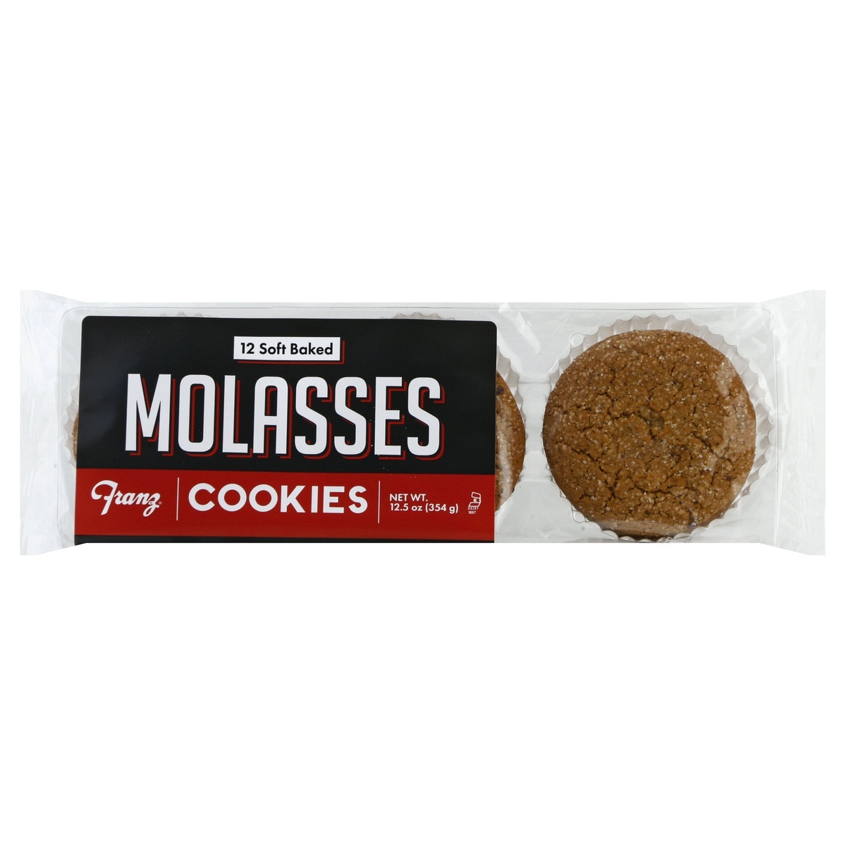 slide 1 of 5, Franz Bake Shoppe Molasses Cookies, 12.5 oz