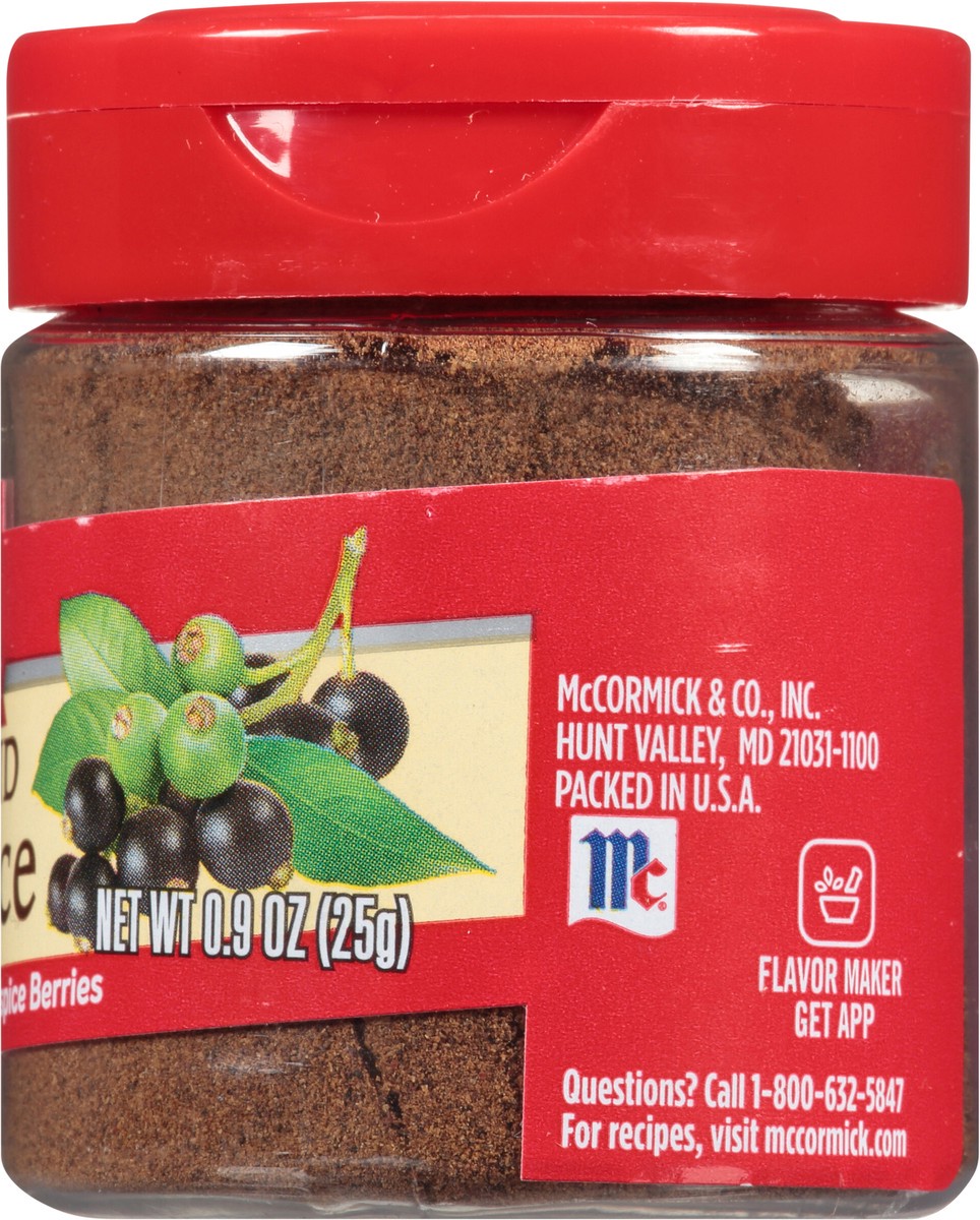 McCormick Ground Allspice, 0.9 oz (Pack of 6)