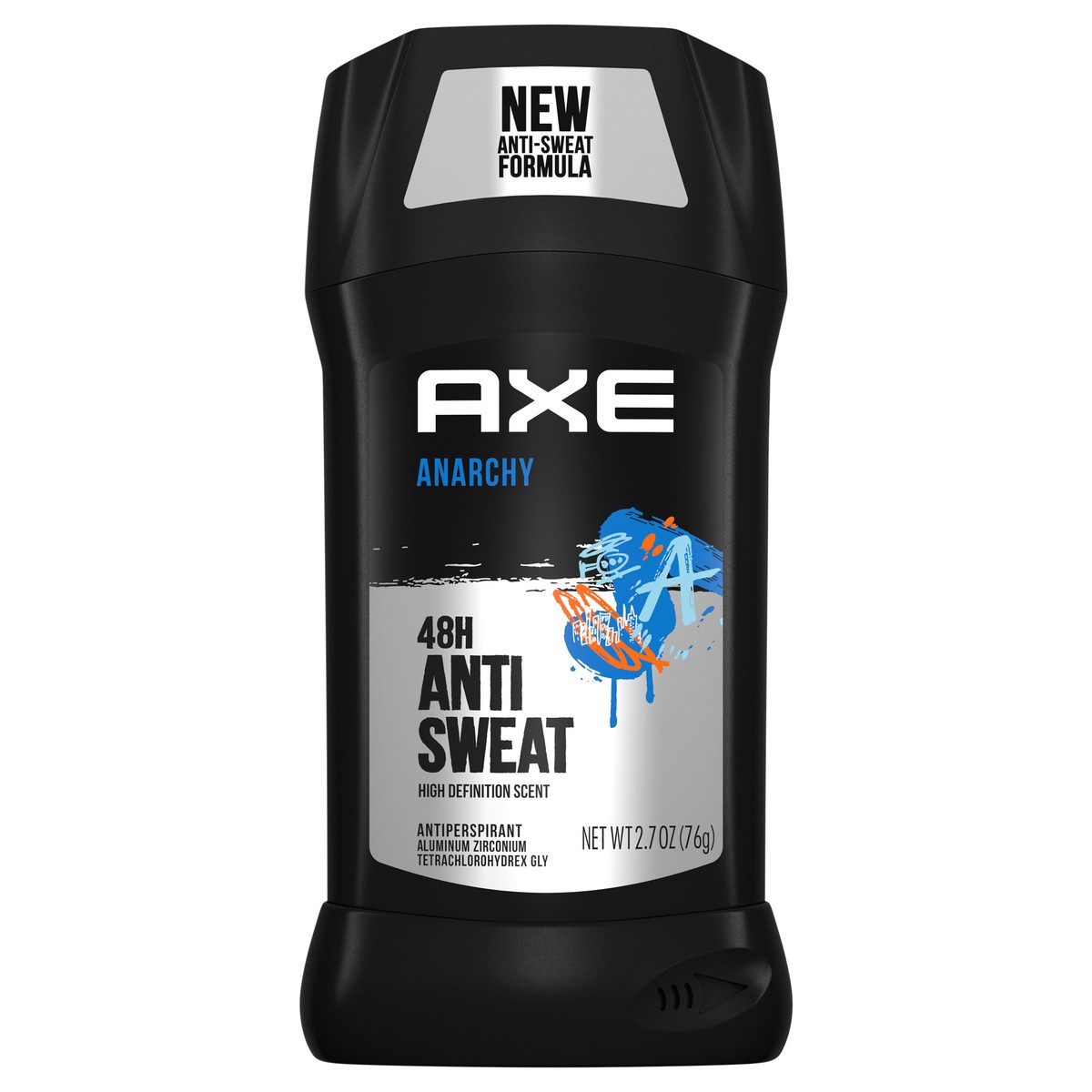 slide 1 of 1, AXE Invisible Solid Anarchy Antiperspirant & Deodorant, 2.7 oz