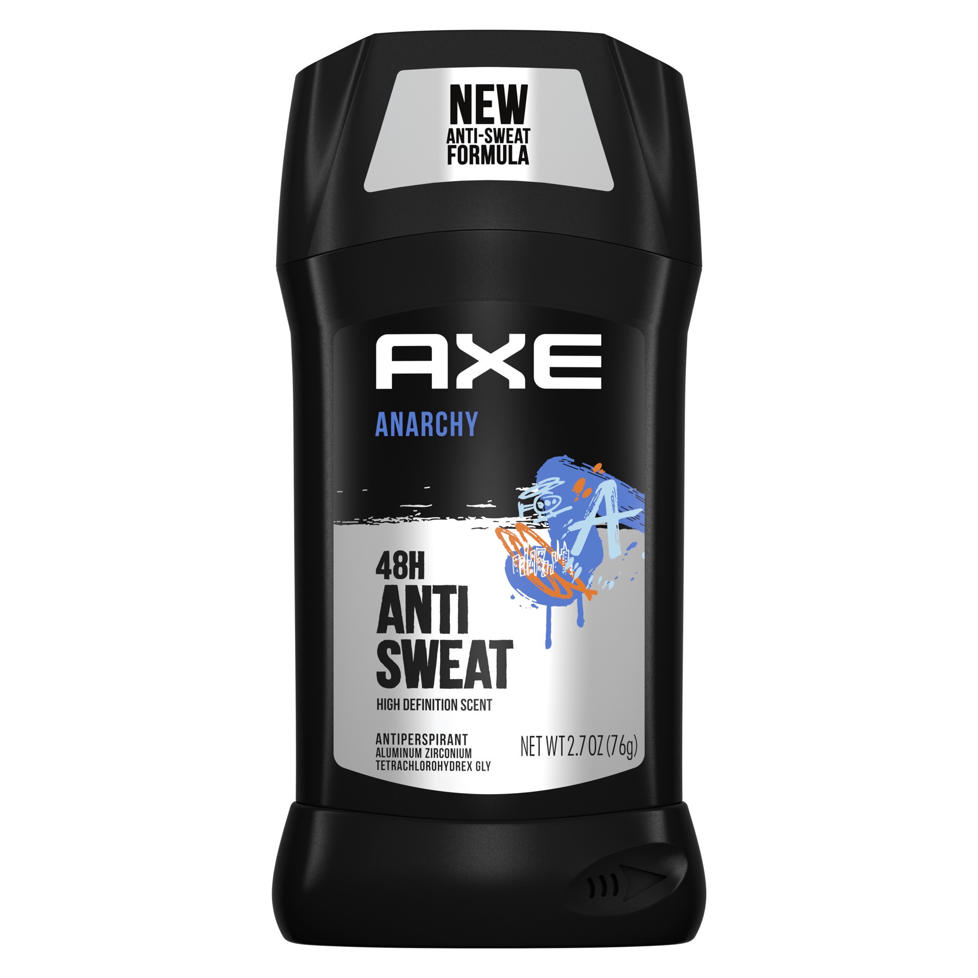 slide 1 of 2, AXE Dual Action Antiperspirant Stick Anarchy, 2.7 oz, 2.7 oz