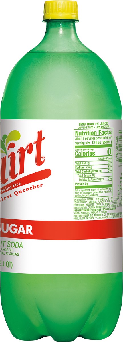 slide 6 of 10, Squirt Zero Sugar Grapefruit Soda 2.1 qt, 2.10 qt