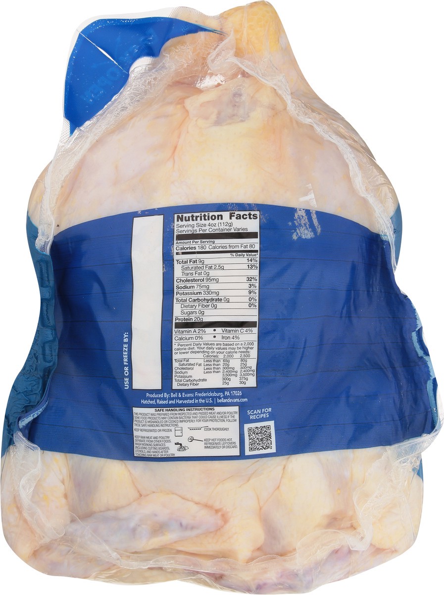 slide 4 of 12, Bell & Evans Premium Fresh Young Chicken 1 ea, per lb