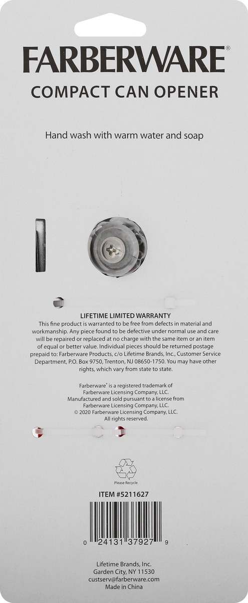 slide 9 of 9, Farberware Classic Compact Can Opener 1 ea, 1 ct
