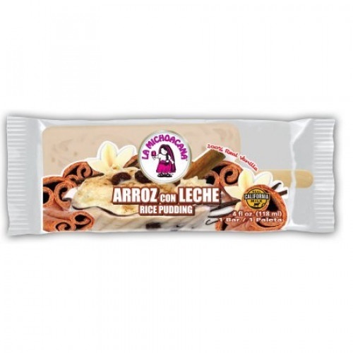 slide 1 of 1, La Michoacana La Mich Rice Pudding Bar, 4 oz