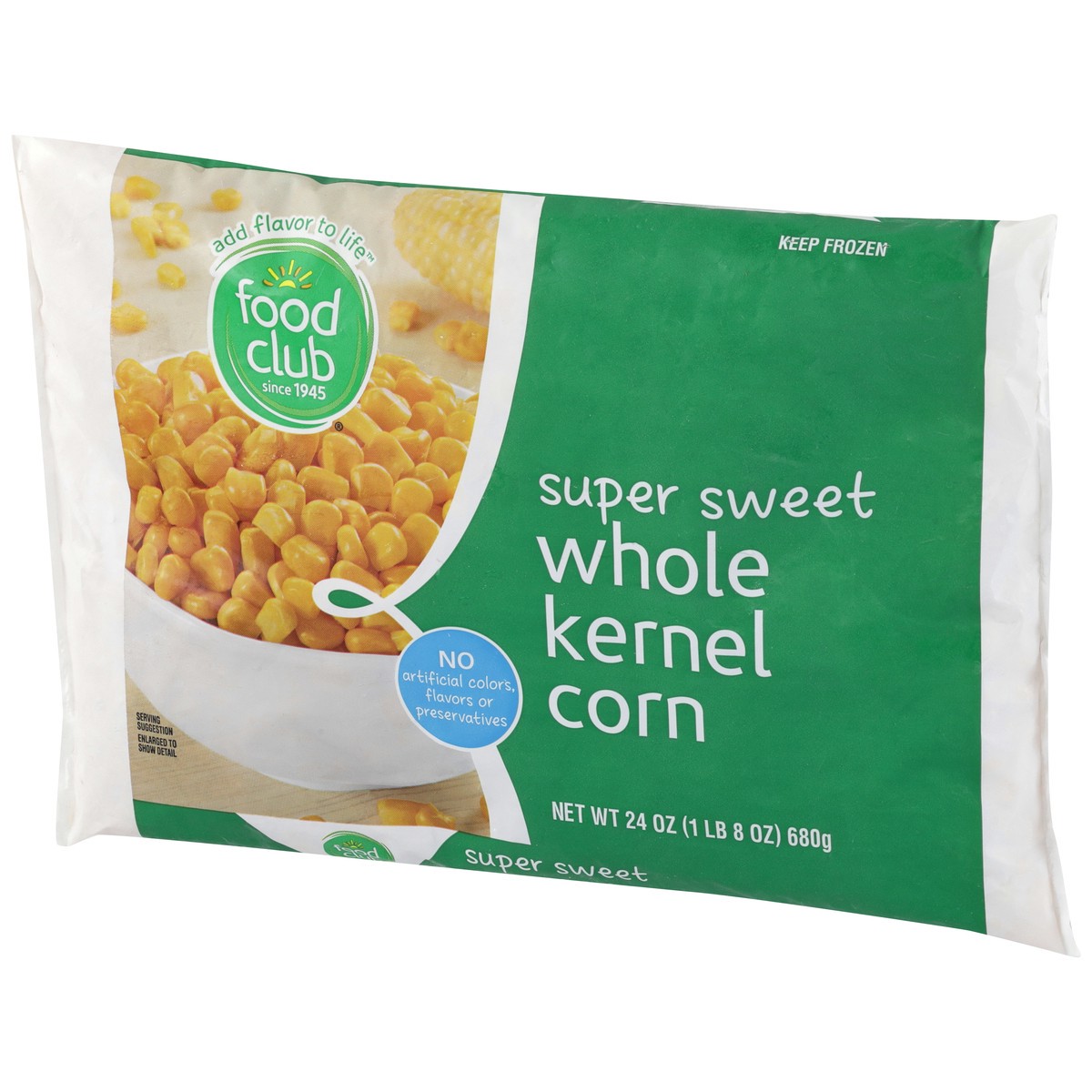 slide 3 of 9, Food Club Super Sweet Whole Kernel Corn, 24 oz