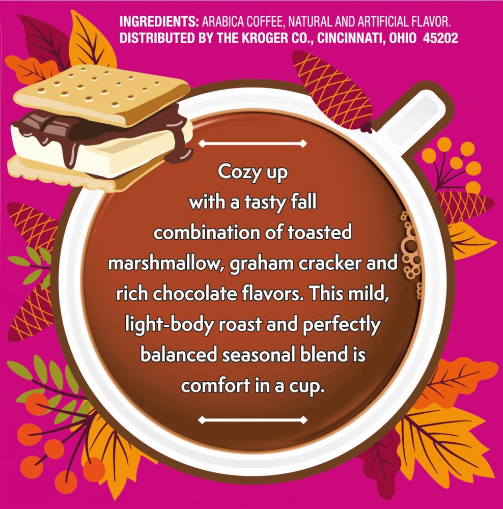 slide 2 of 3, Kroger S'More K-Cup Coffee Pods, 1.76 oz