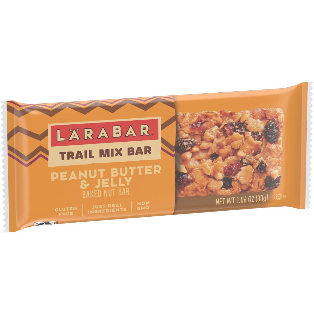 slide 3 of 3, LÄRABAR Trail Mix Peanut Butter and Jelly Baked Nut Bar, 1.06 OZ, 1.06 oz