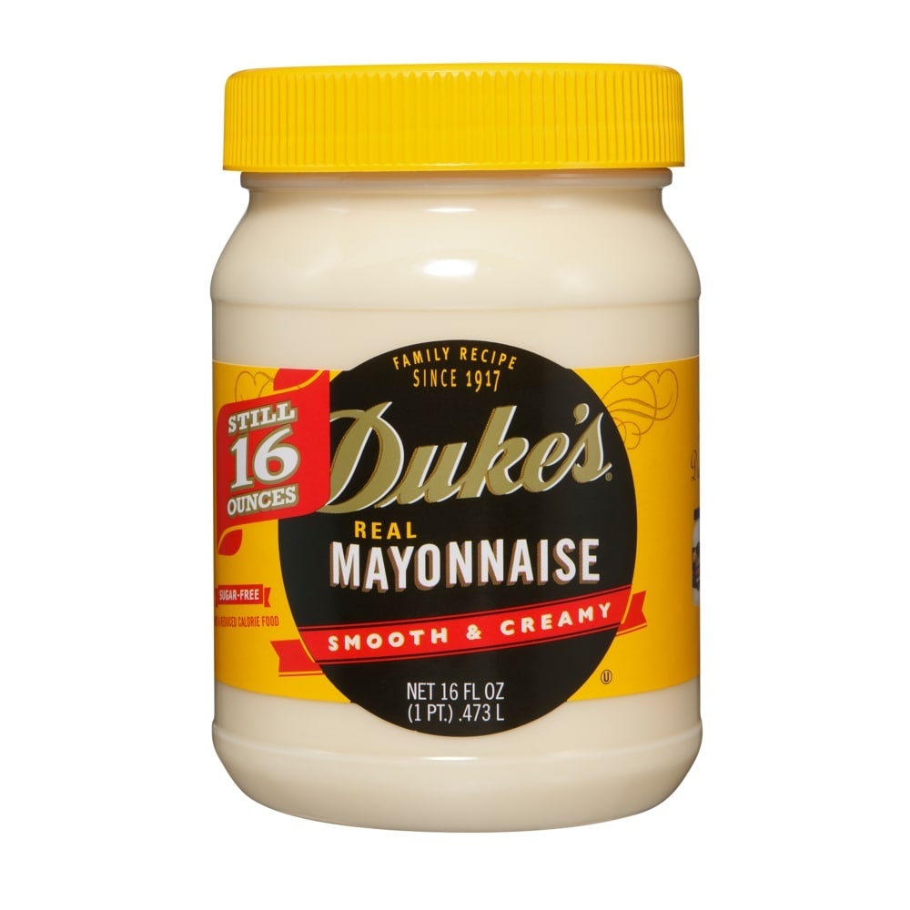 slide 1 of 1, Duke's Real Mayonnaise Smooth And Cream, 16 oz
