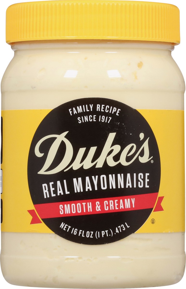 slide 3 of 13, Duke's Real Smooth & Creamy Mayonnaise 16 fl oz, 16 oz