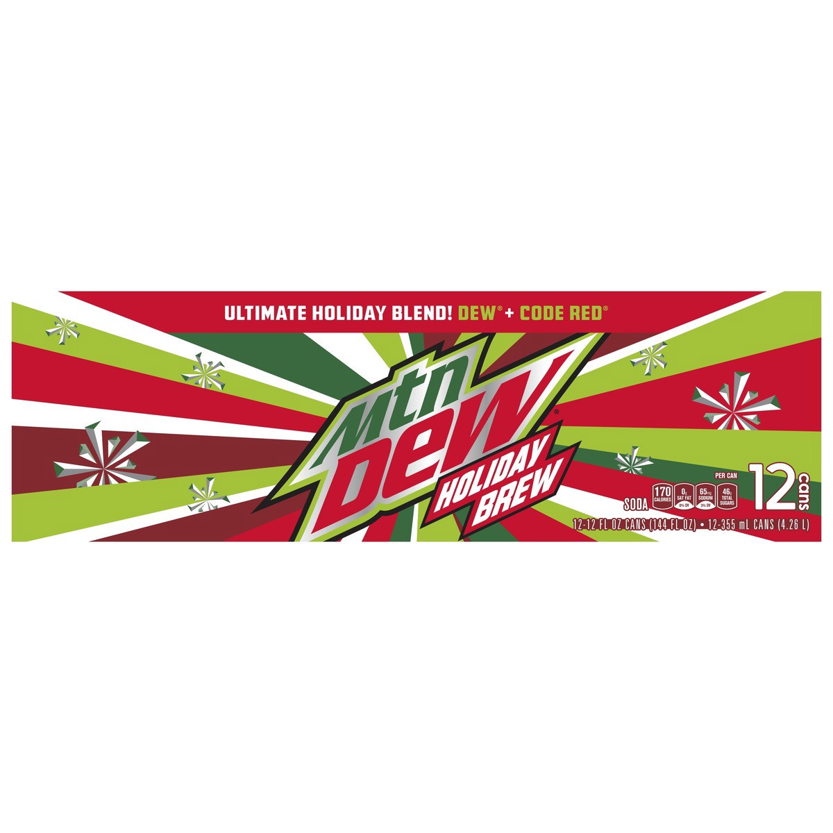 slide 3 of 4, Mountain Dew Soda, 144 oz