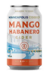 Minneapolis Cider Co. Mango Habanero Hard Cider 4 Pack