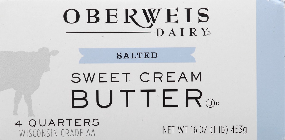 slide 5 of 13, Oberweis Salted Sweet Cream Butter 16 oz, 16 oz