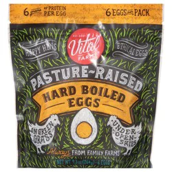 Vital Farms Pasture-Raised Hard Boiled Eggs 6 ea