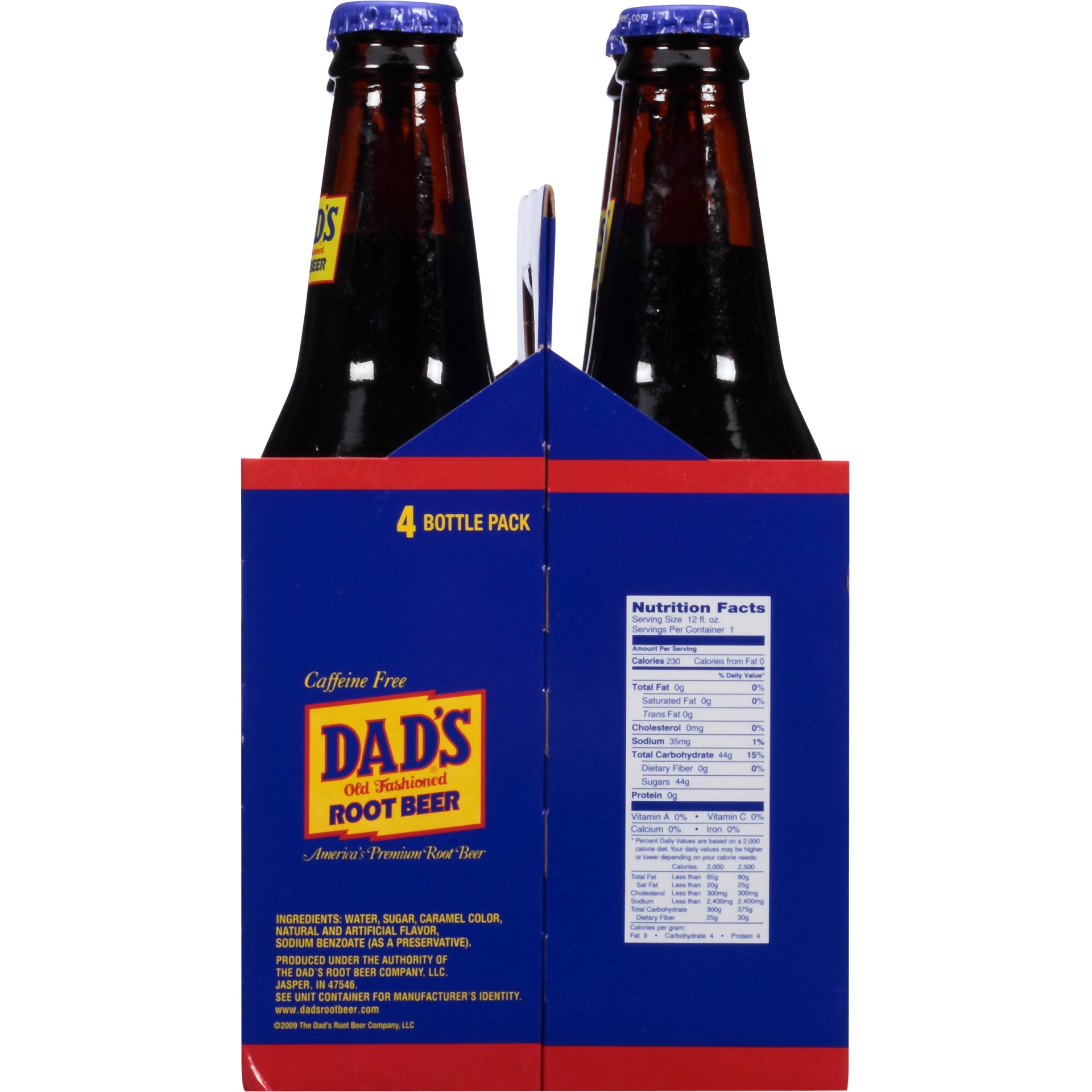 Dad's Old Fashioned Root Beer 4 ct; 12 fl oz Shipt