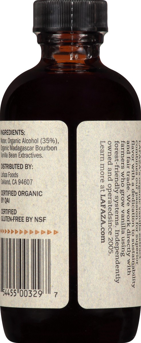 slide 10 of 12, Lafaza Organic Pure Madagascar Vanilla Extract 4 oz, 4 oz