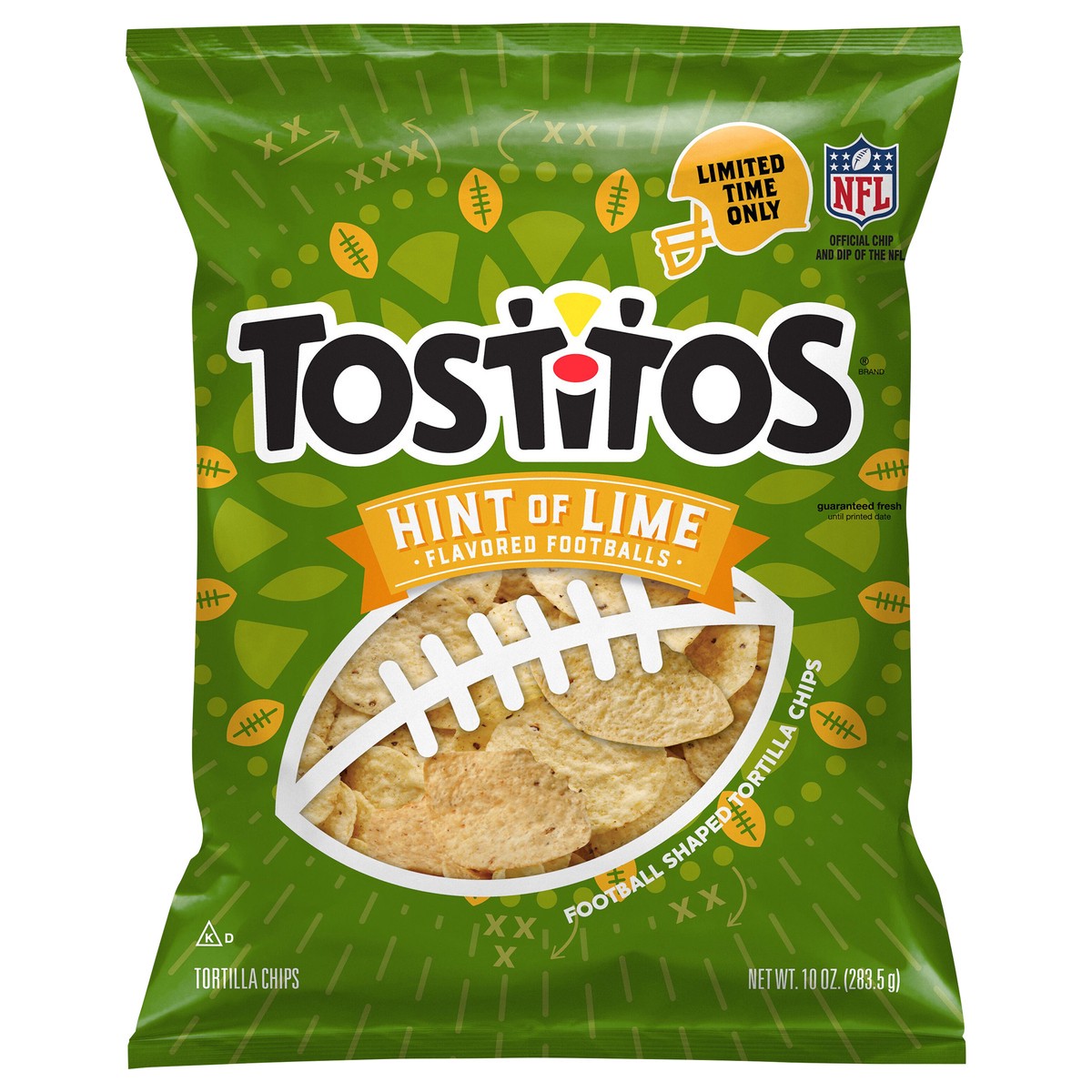 slide 8 of 8, Tostitos Tortilla Chips Hint of Lime Flavored 10 Oz, 10 oz