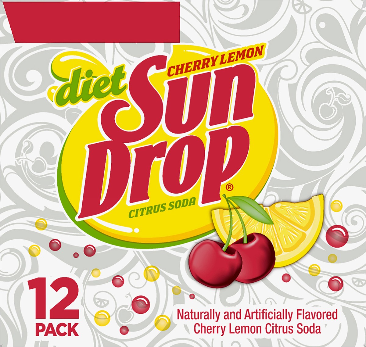 slide 5 of 9, Sun Drop Diet Sun Drop Cherry Lemon - 12 ct; 12 fl oz, 12 ct; 12 fl oz