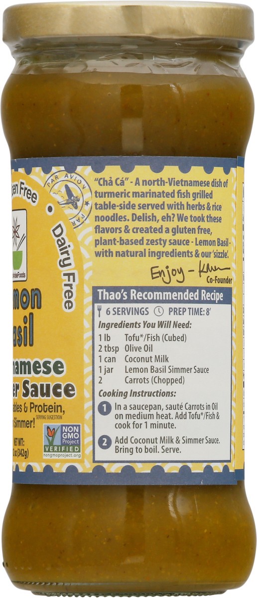 slide 8 of 9, Star Anise Foods Vietnamese Lemon Basil Simmer Sauce 12 oz, 12 oz