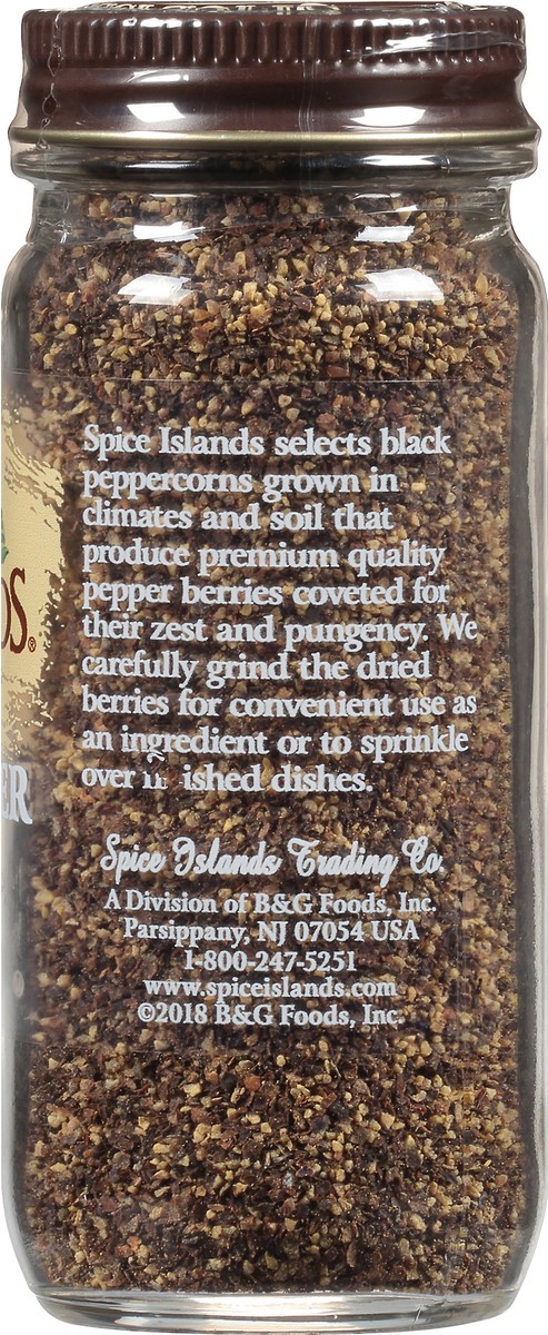 slide 2 of 7, Spice Islands Medium Grind Black Pepper 2.1 oz. Jar, 2.1 oz