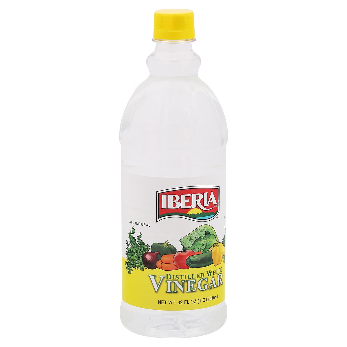 slide 2 of 9, Iberia Distilled White Vinegar 32 fl oz Bottle, 32 fl oz