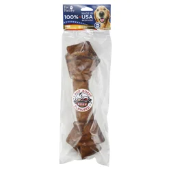Pet Factory Premium Flavored Beefhide Bone, Beef Pot Roast Flavored