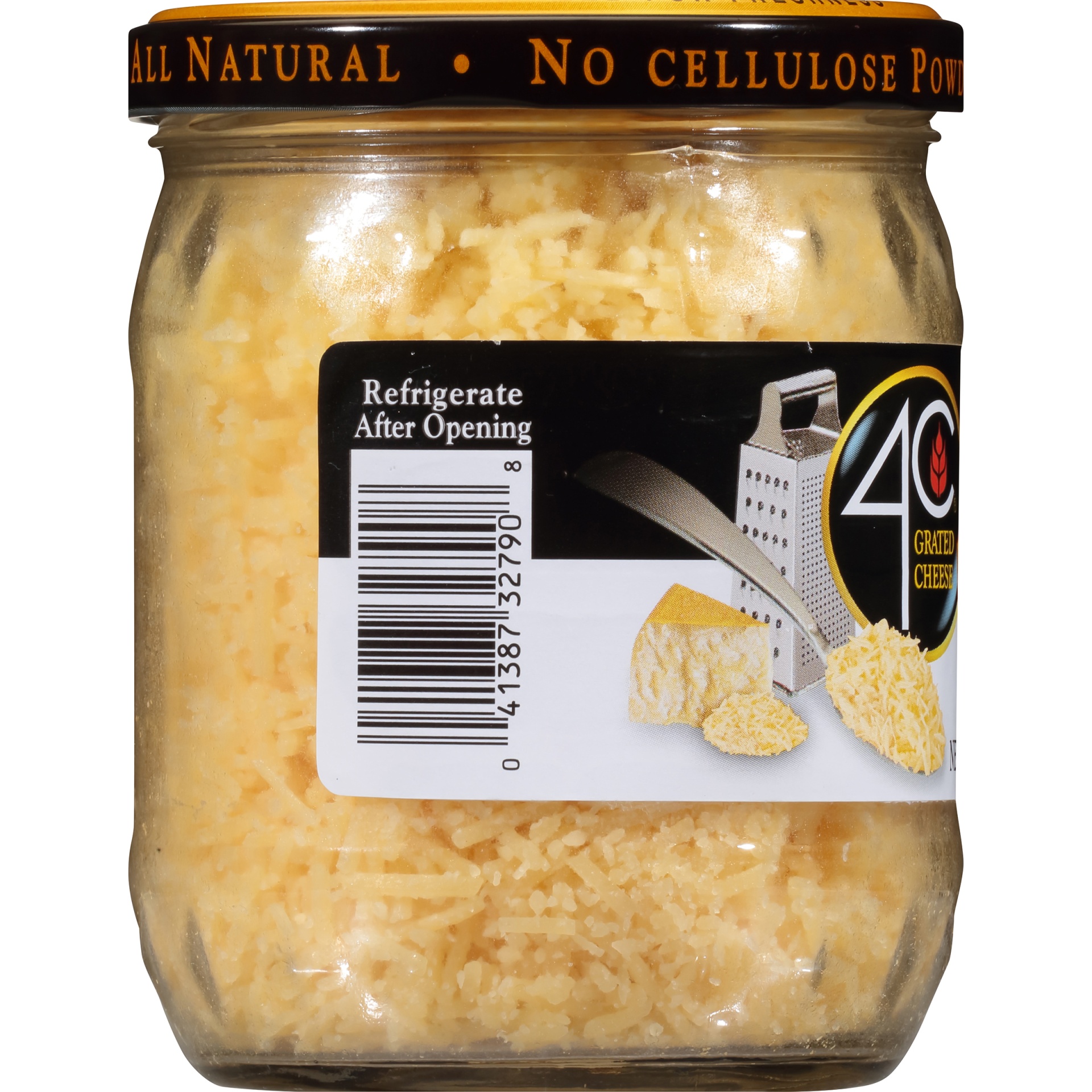 slide 2 of 6, 4C HomeStyle All Natural Parmesan Grated Cheese, 6 oz