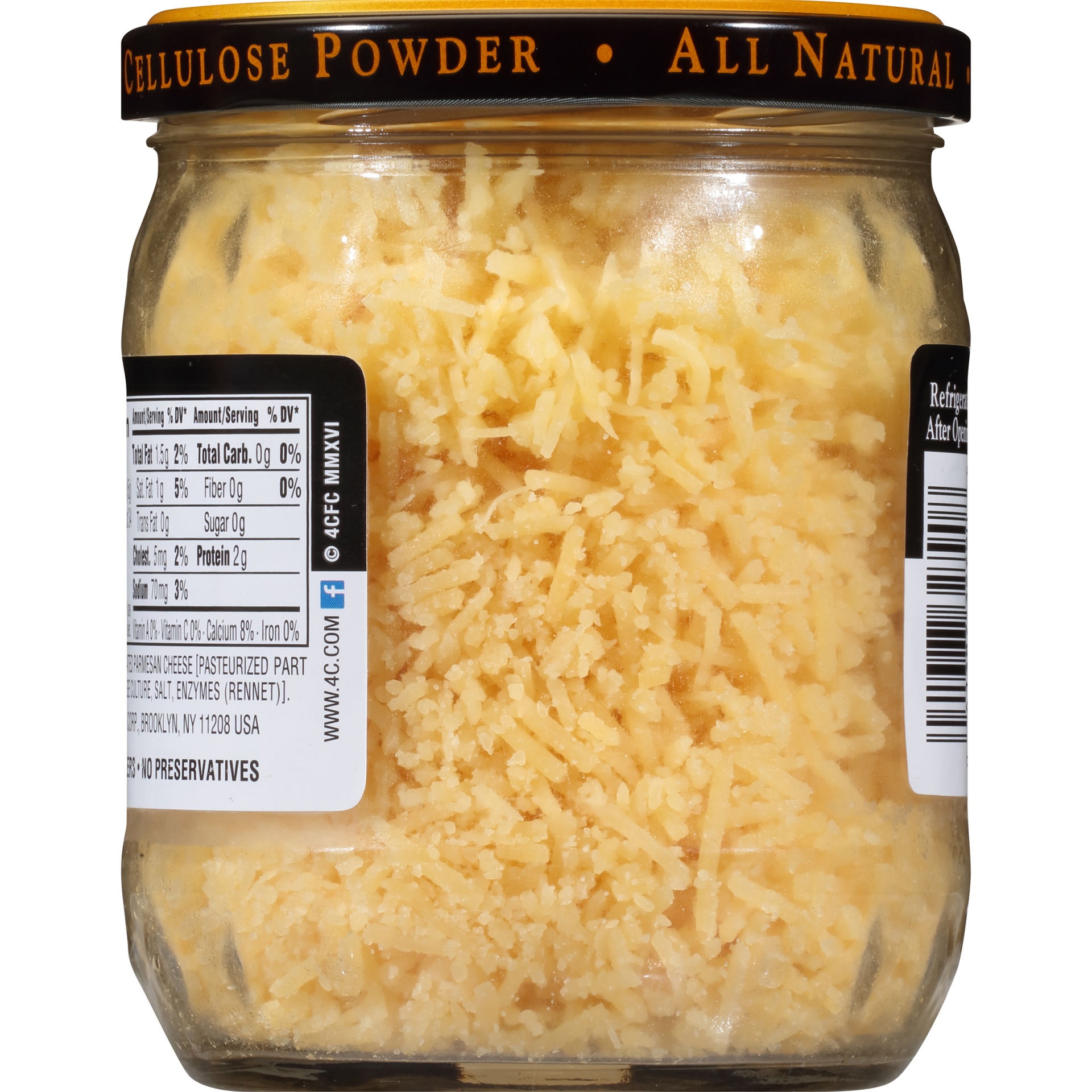 slide 4 of 6, 4C HomeStyle All Natural Parmesan Grated Cheese, 6 oz