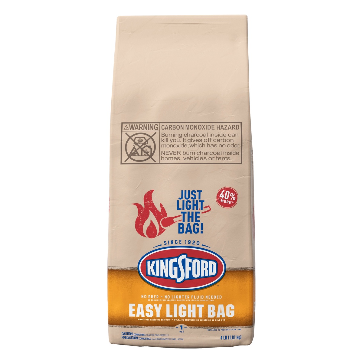 Kingsford Charcoal Easy Light Bag 2.8 lb Shipt