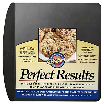 slide 1 of 1, Wilton Perfect Results Large Air Insulated Cookie Sheet, 16 in x 14 in