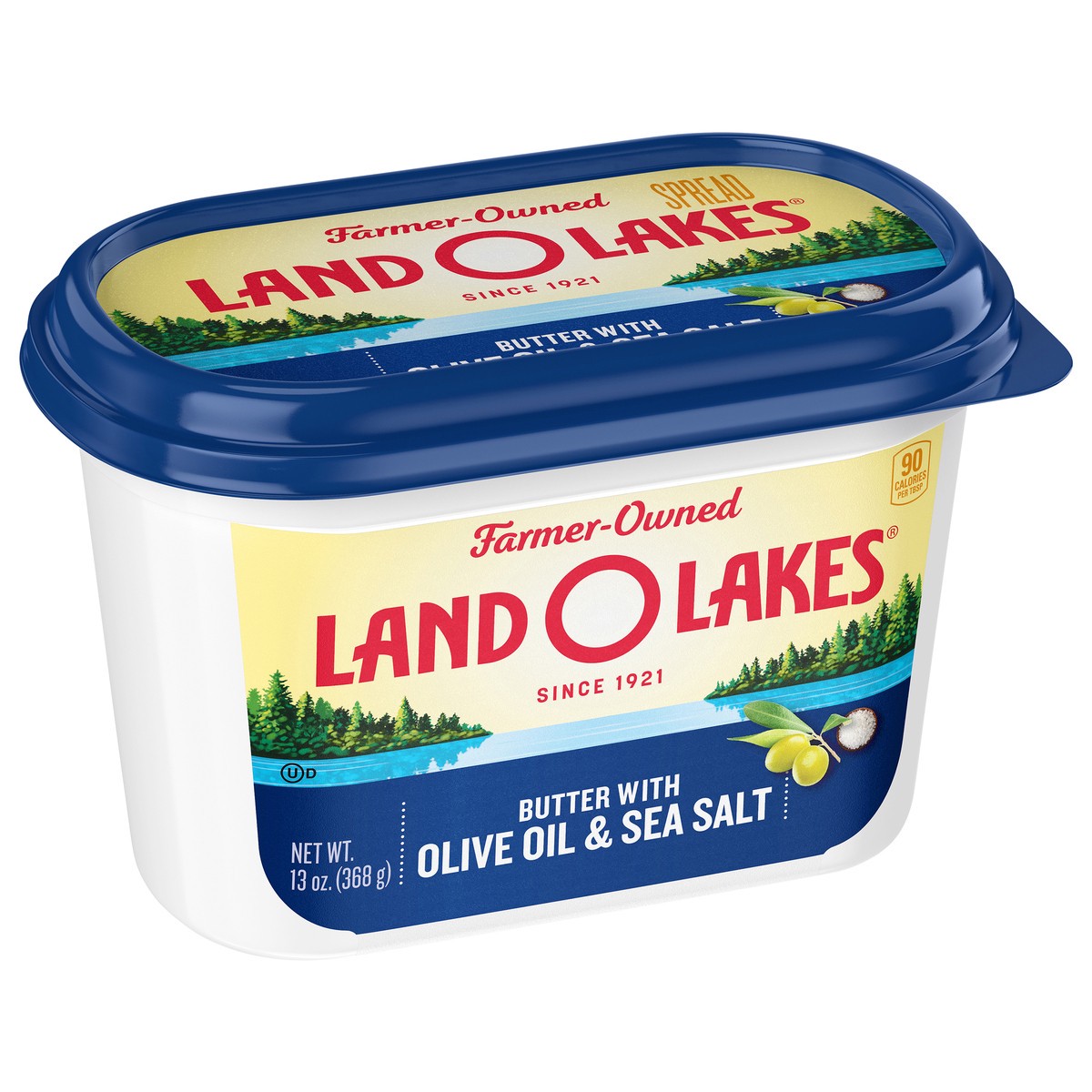 slide 2 of 5, Land O'Lakes Butter with Olive Oil and Sea Salt, 13 oz