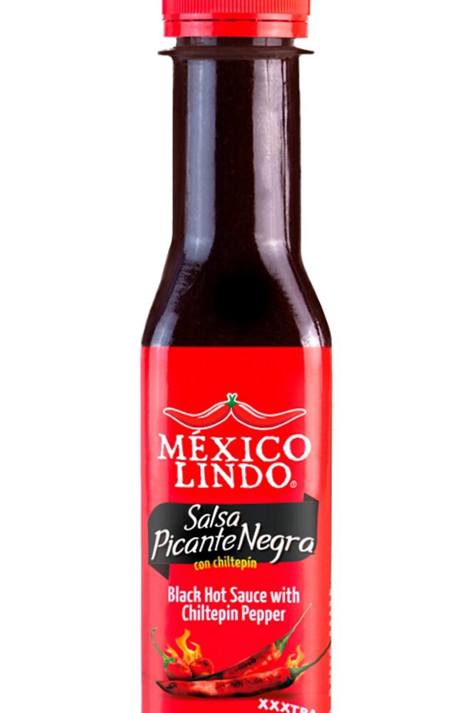 slide 1 of 1, México Lindo 3Xtra Hot Salsa Picante Negra, 5 fl oz