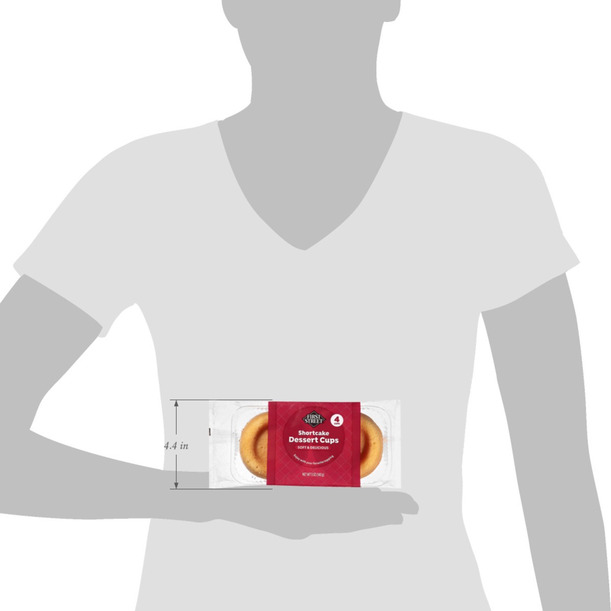 slide 13 of 14, First Street Desset Cups, 5 oz